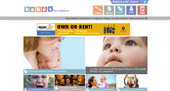 Desktop Screenshot of bebesencamino.com